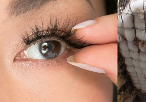 Are fake eyelashes made of mink?