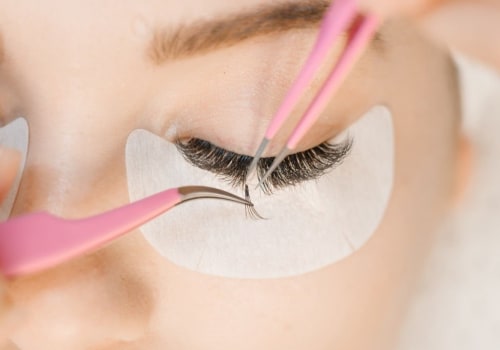 How do you apply eyelash extensions step by step?
